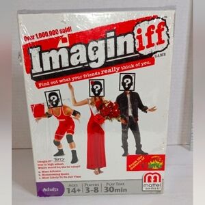 Mattel IMAGINIFF Board Game. Find Out What Friends Really Think of You 2010 NEW
